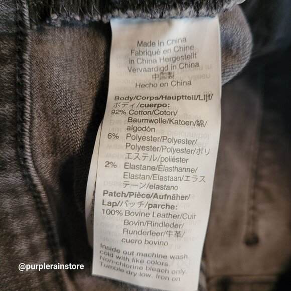 Madewell Jeans 27 Curvy High Rise Skinny Black Sea Wash Tummy Control Stretch - Picture 6 of 13